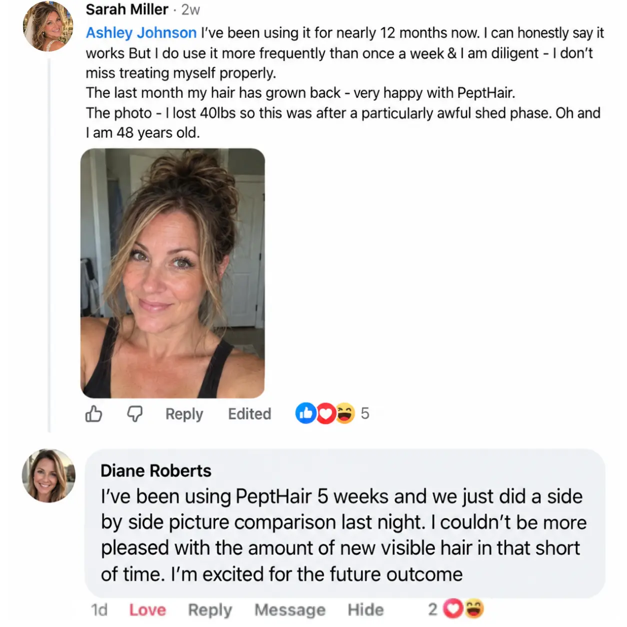 Real customer review 1